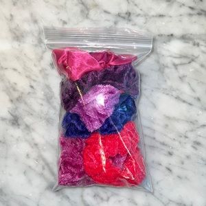 Bundle of scrunchies | Purple & Pink
